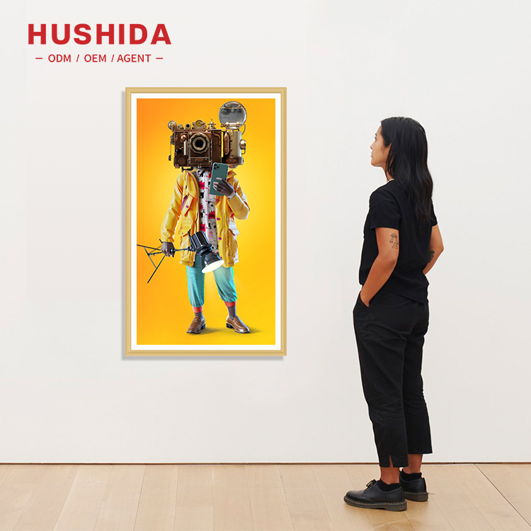 Digital Photo Frame Wifi - Écran d'art numérique Web3 de 21,5