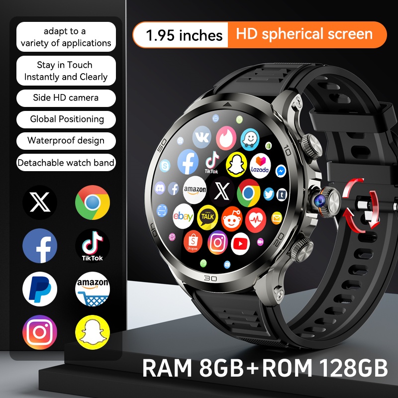 Electronics Quiz - Montre intelligente d'origine H19 Android 10.0