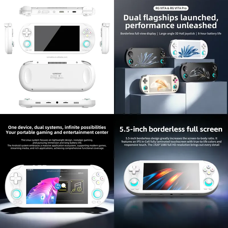 Handheld Game Console - 【CHIMU HOME】 Console de jeu portable