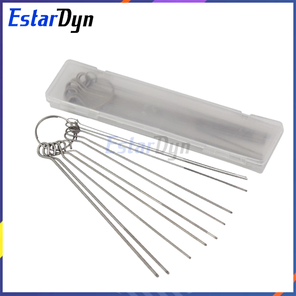 New Gadgets Electronic - Jeu d'aiguilles en acier inoxydable, 10