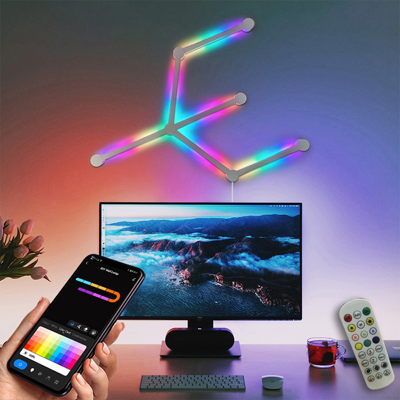 Rgb Desk Lamp Smart - Barre lumineuse RGB, contrôle par application