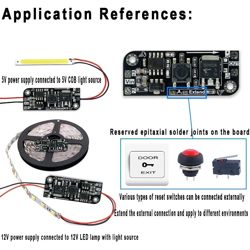 Electronics & Gadgets Charging Gocable 8 In 1 Edc 100W Cable - Module de commutation électronique bistable à