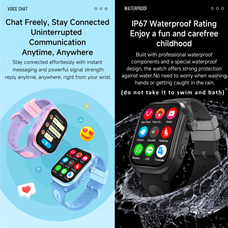 Montre connectée 4G pour enfan - Electronics Quiz avis et prix