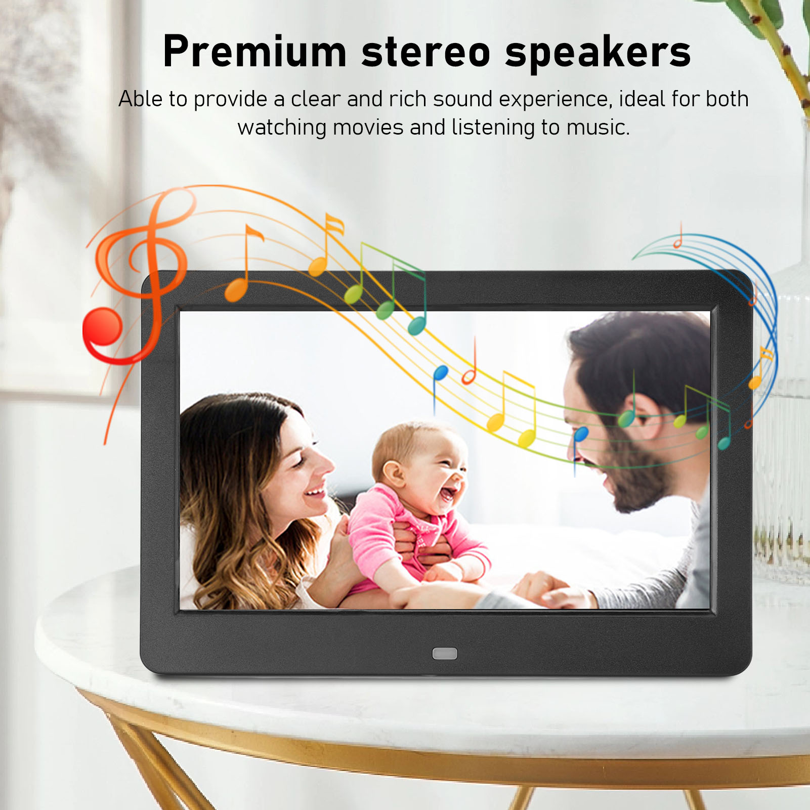 Cadre Photo numérique haut-par - Digital Photo Frame Wifi avis et prix