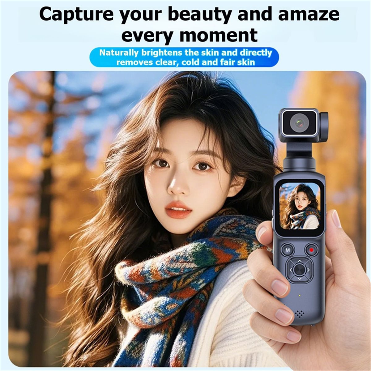Caméra d'action sportive WiFi  - Action Camera 4K avis et prix