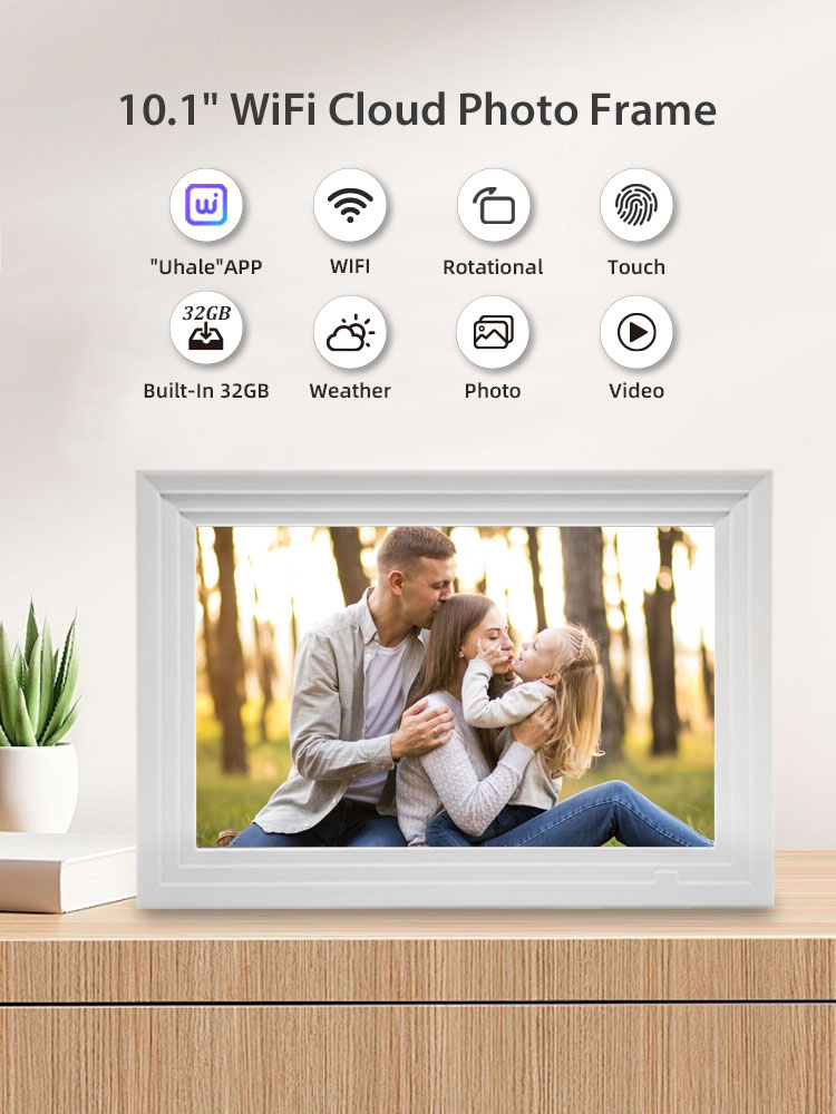 Cadre photo numérique WiFi Clo - Digital Photo Frame Wifi avis et prix