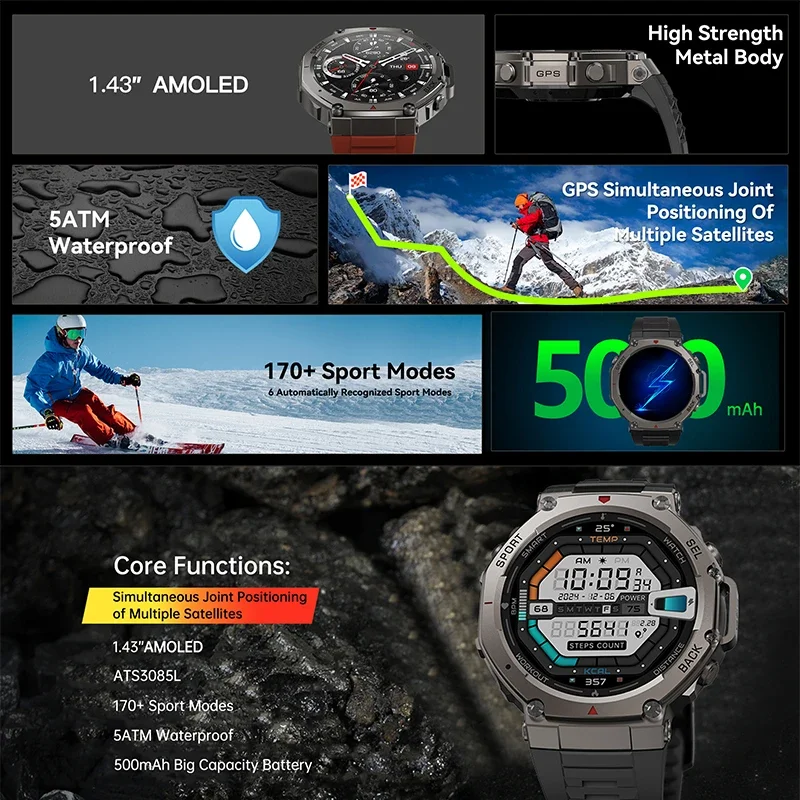 Nouvelle montre connectée mili - Electronics Quiz avis et prix