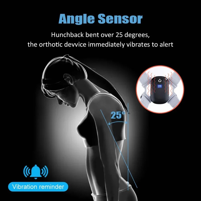 Avec capteur de dos correcteur - Smart Posture Sensor avis et prix