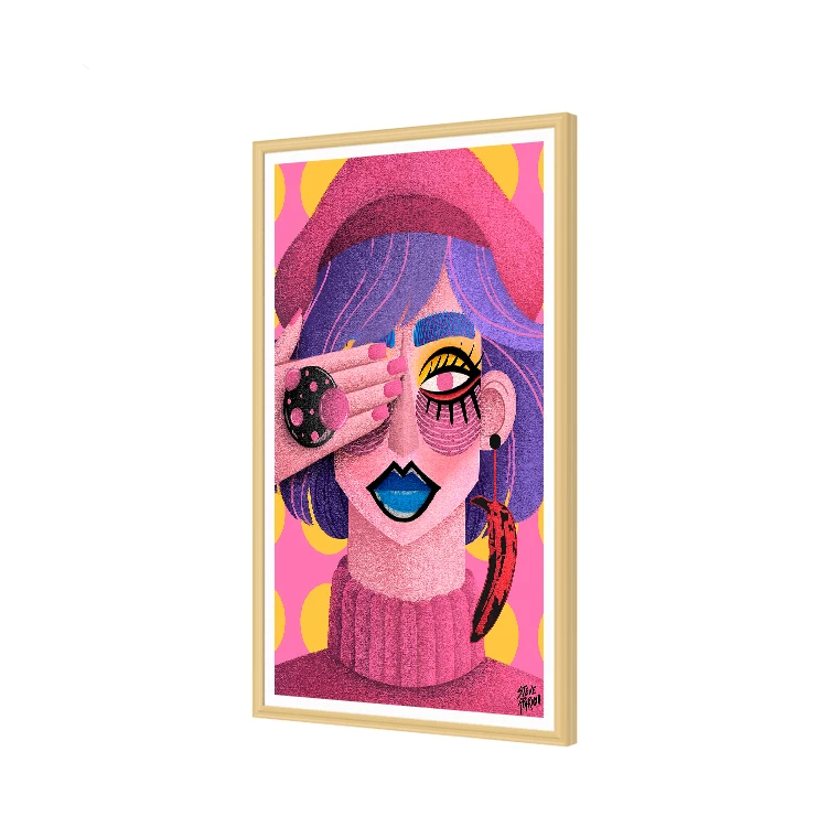 Cadre en bois pour peinture ar - Digital Photo Frame Wifi avis et prix