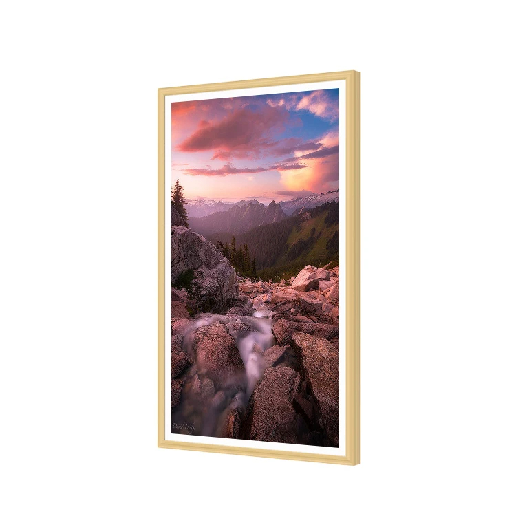 Cadre en bois pour peinture ar - Digital Photo Frame Wifi avis et prix