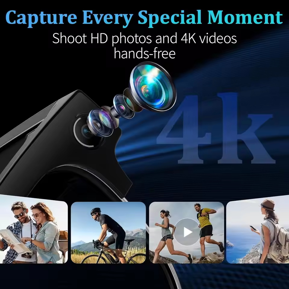 Nouvelles Lunettes Intelligent - Action Camera 4K avis et prix