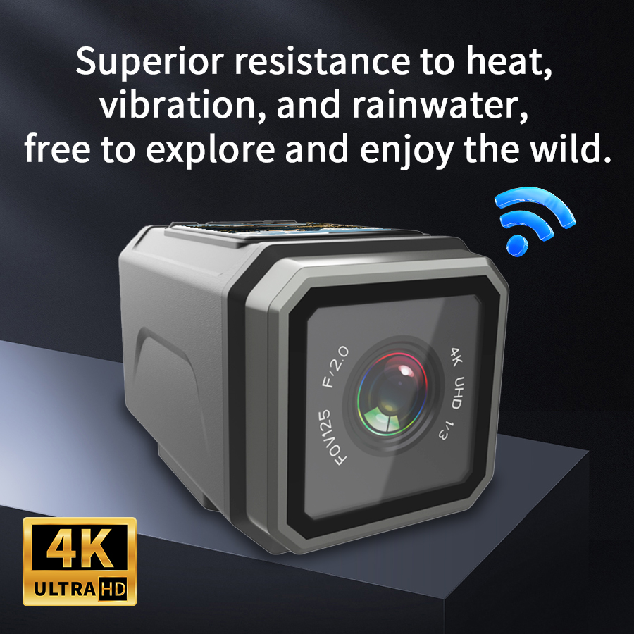 Caméra d'action 4K EIS 125 °   - Action Camera 4K avis et prix